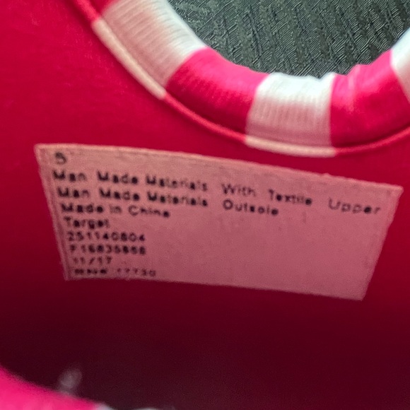 Hunter For Target ankle barbie pink white stripe rain boots booties shoes - Picture 6 of 12